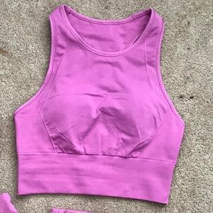 Lululemon crop top sports bra